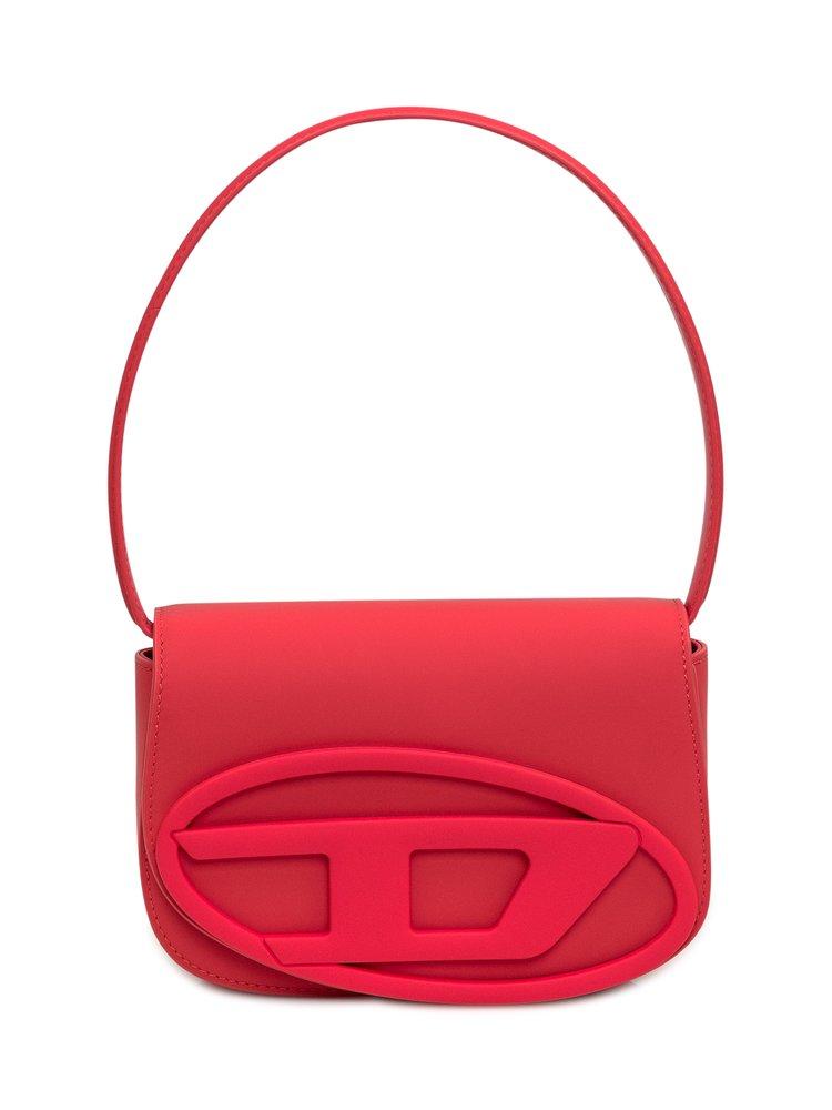 Women's 1DR-Iconic shoulder bag in matte leather | Red | Diesel