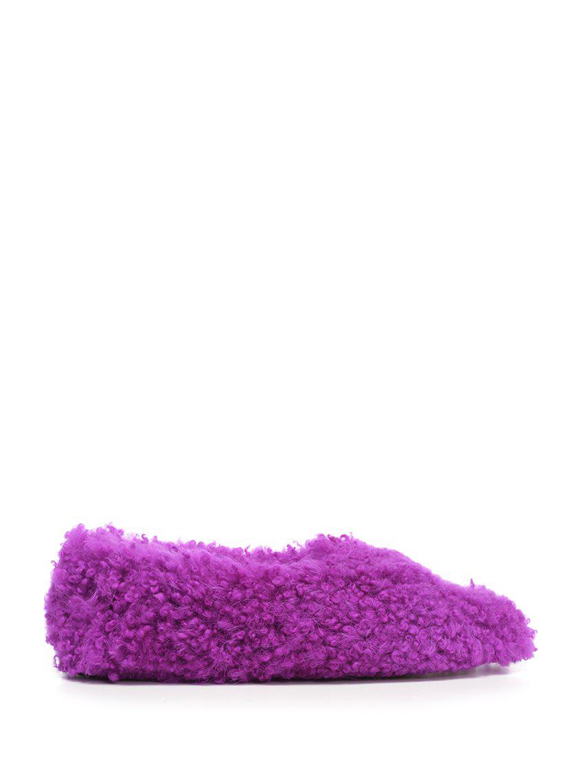 celine fluffy shoes