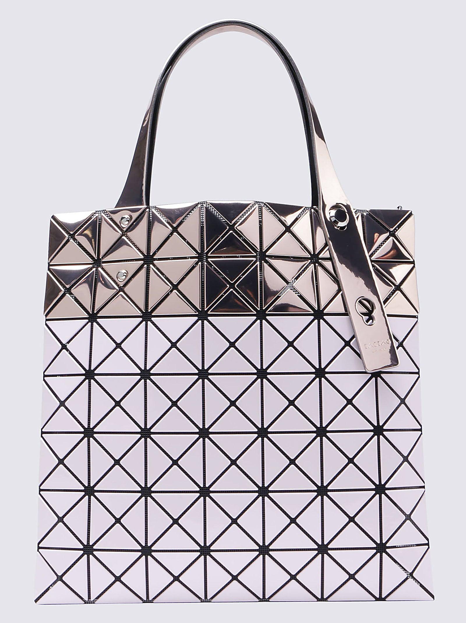 Bao Bao Issey Miyake Grey & Blue Platinum Mermaid Tote Bao Bao