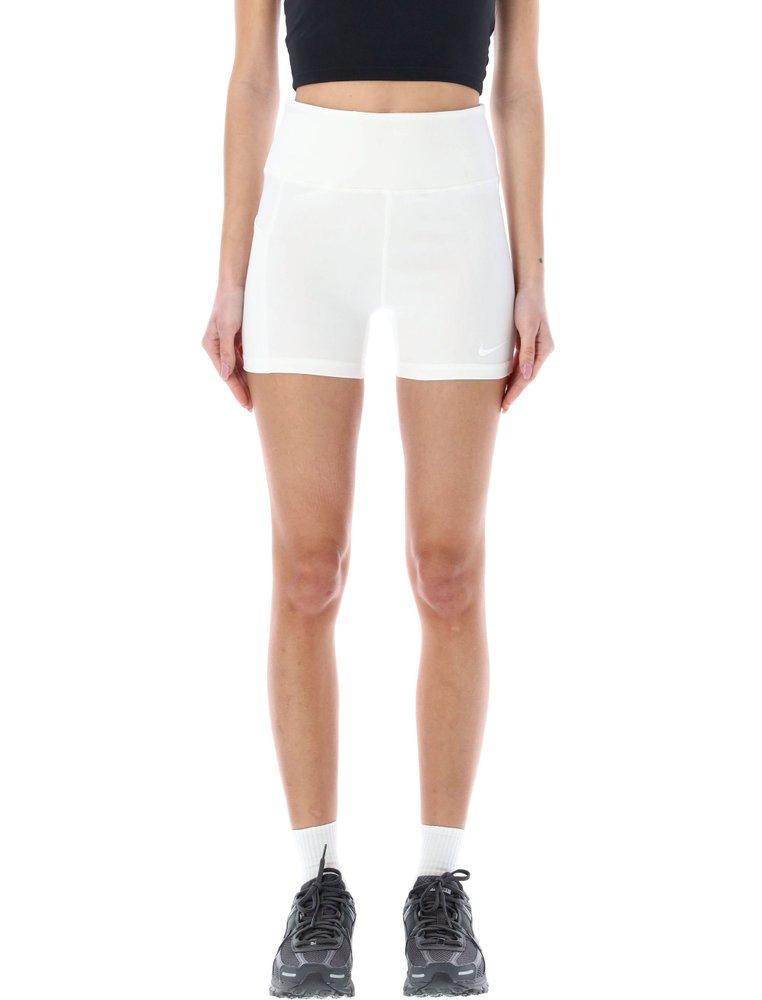 Nike Active High-rise Shorts in White | Lyst