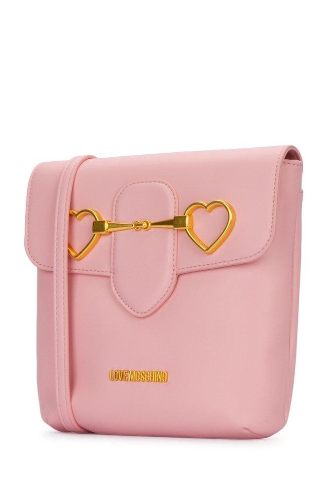 Love moschino lettering shoulder bag sale