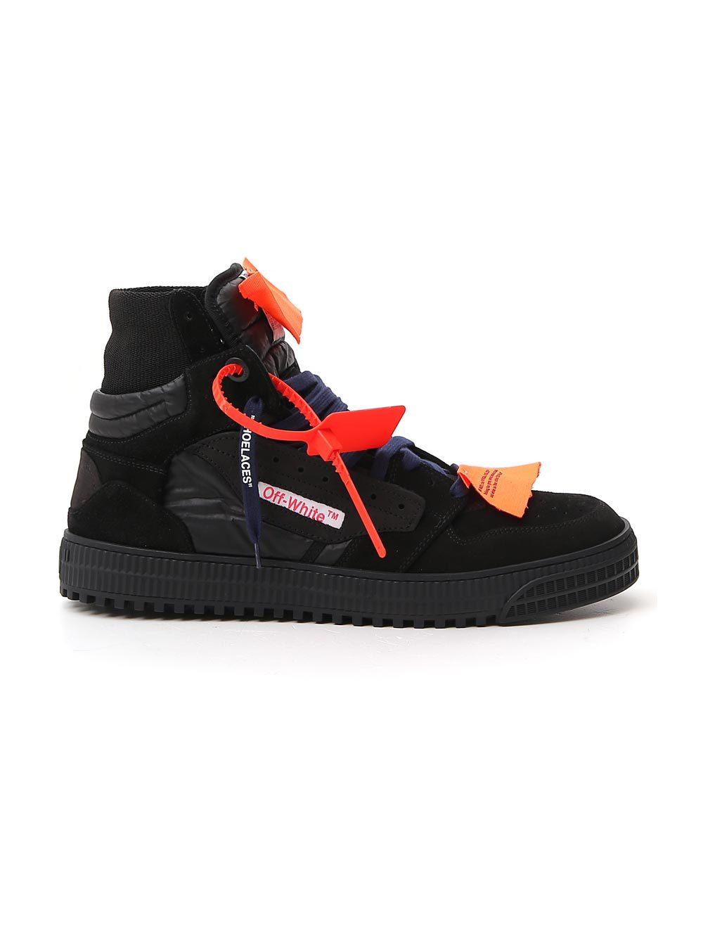 Supersonic hastighed plast Stue Off-White c/o Virgil Abloh ''off-court'' 3.0 Black Suede Hi-top Sneakers  for Men | Lyst