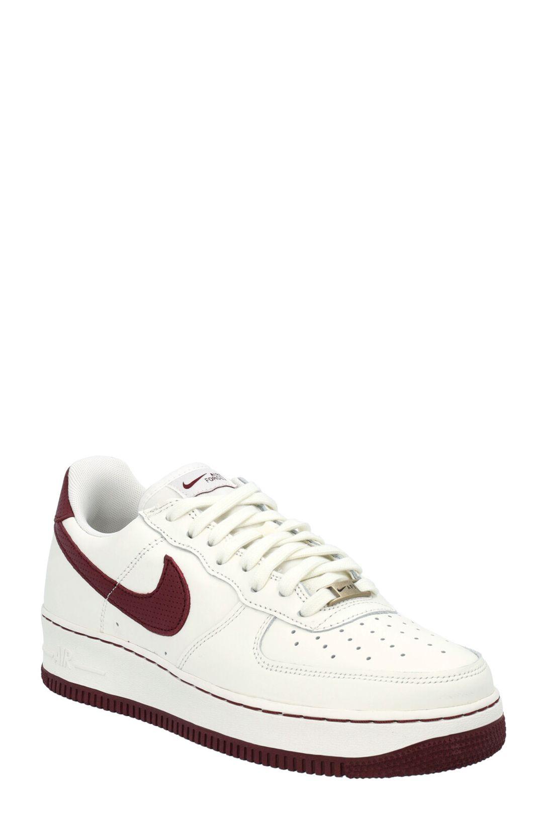Nike Burgundy Air Force 1 '07 Craft Sneakers in White for Men | Lyst