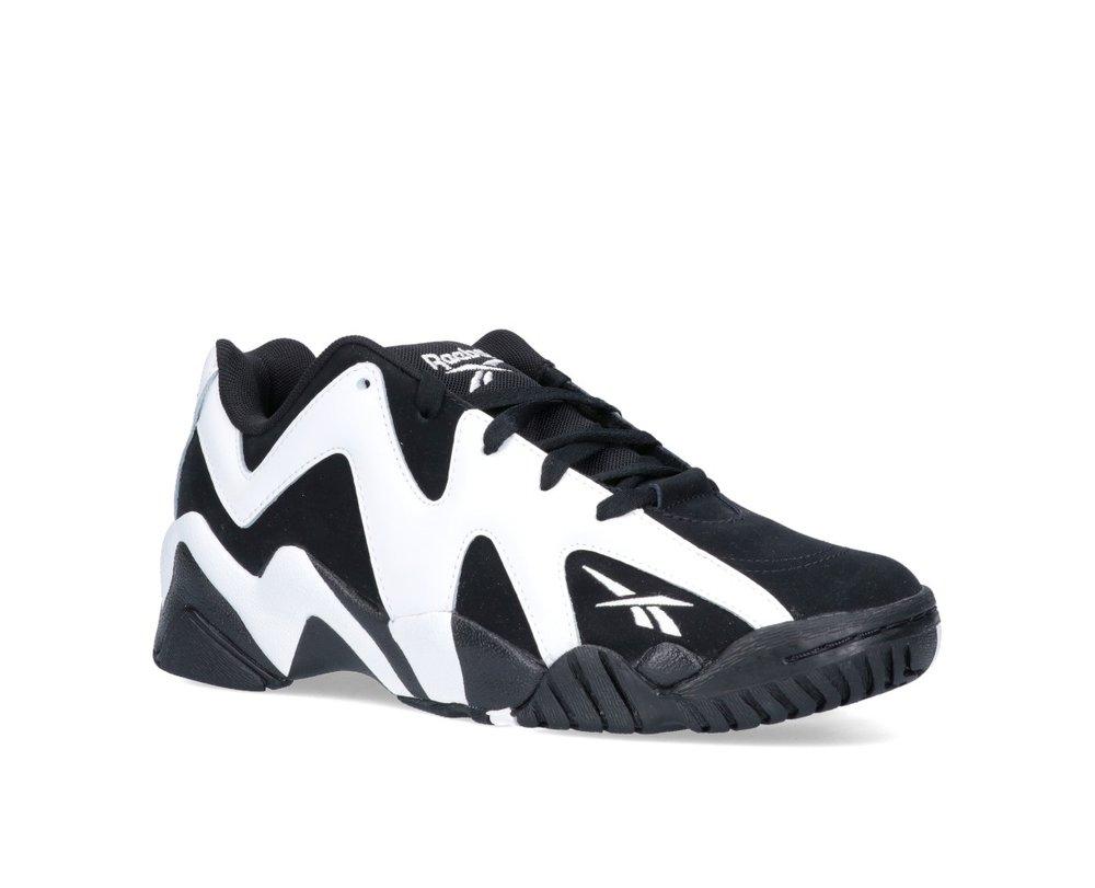 Reebok Leather Kamikaze Ii Low Sneakers in Blue for Men | Lyst