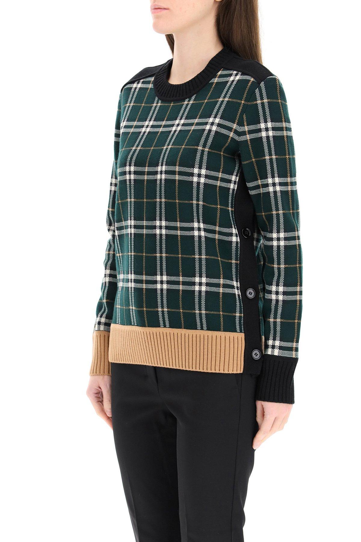 burberry green sweatshirt
