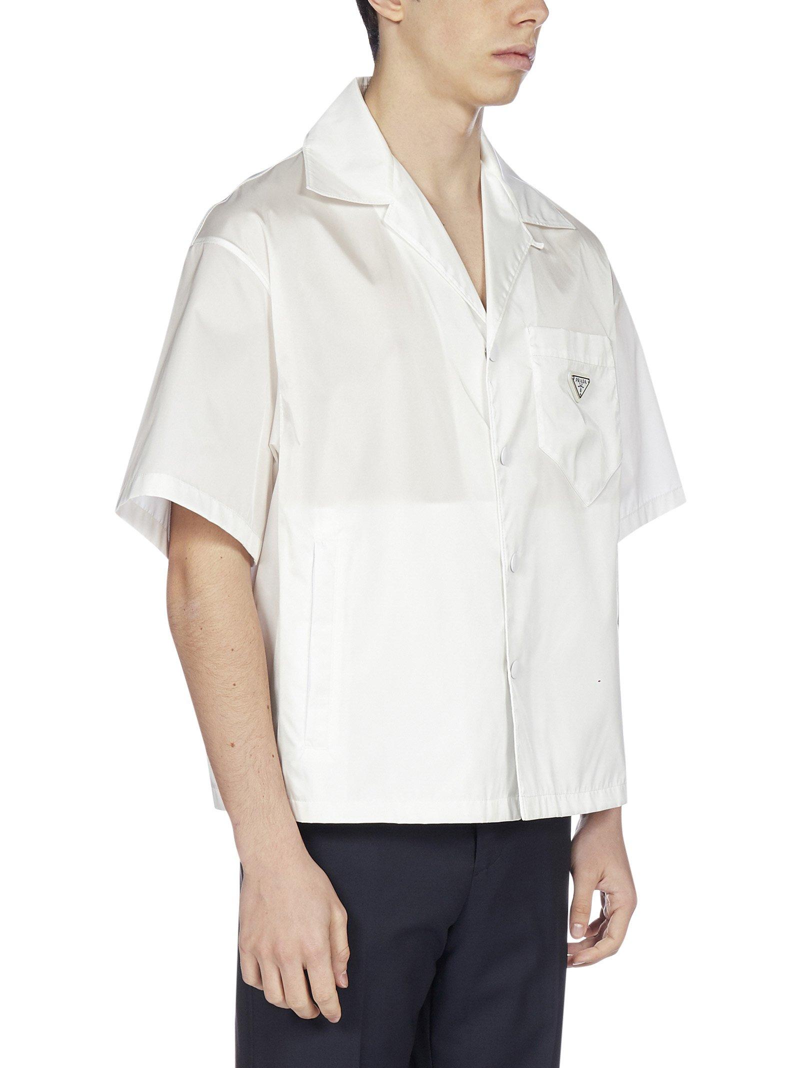 Prada white shirt new arrivals
