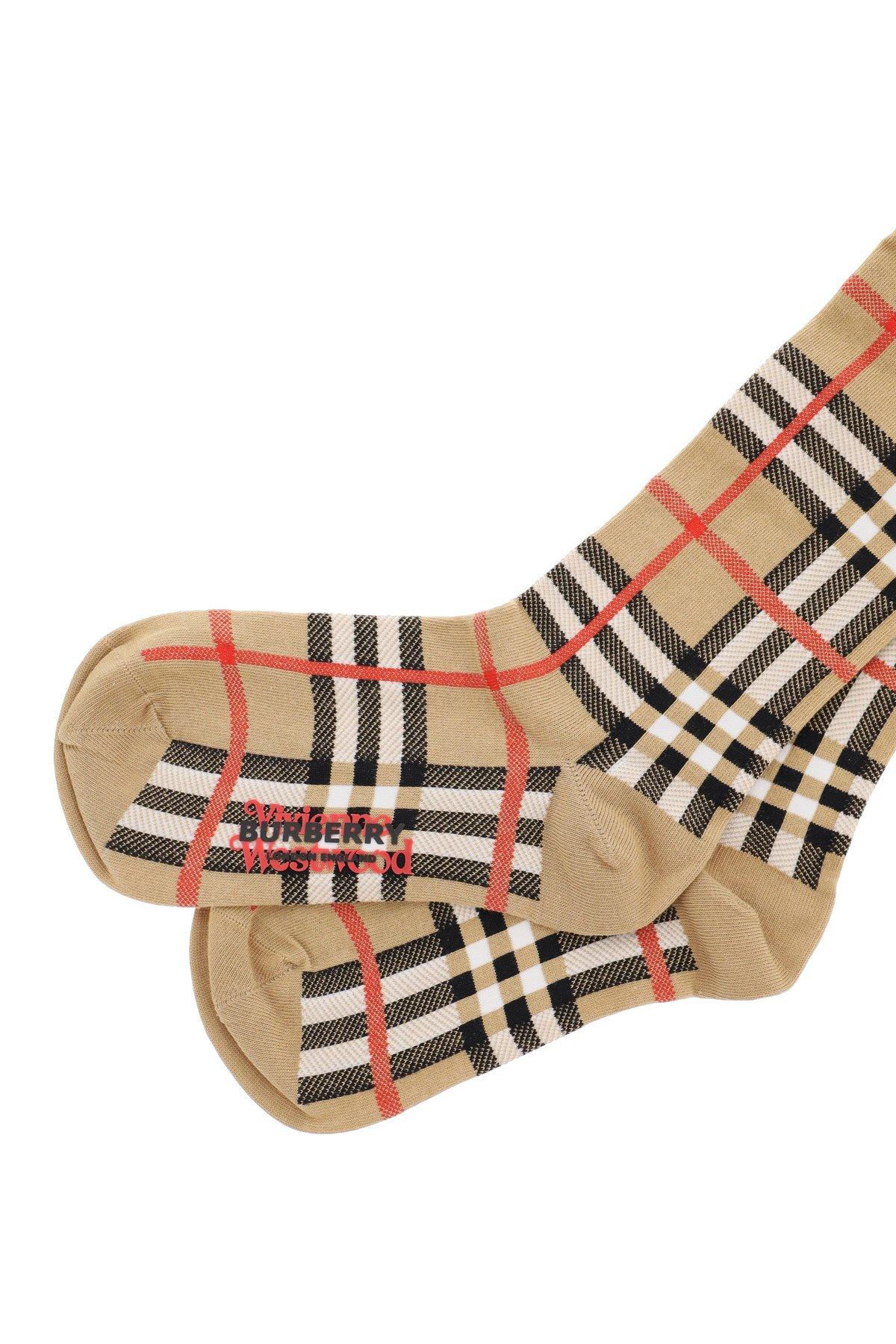 burberry pattern socks