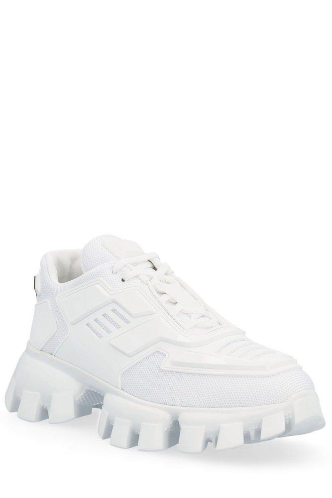 Prada Cloudbust Thunder Sneakers in White | Lyst