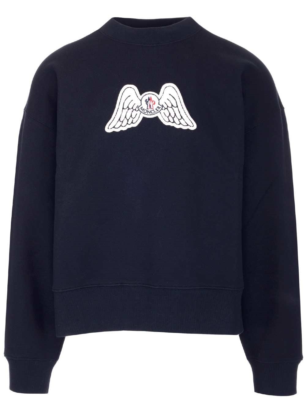 palm angels x moncler sweatshirt