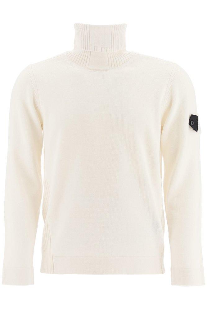 Wool Turtleneck Knitted Jumper 
