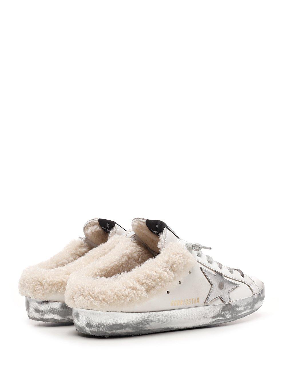 Golden Goose Deluxe Brand Leather Super-star Sabot Sneakers in White - Lyst