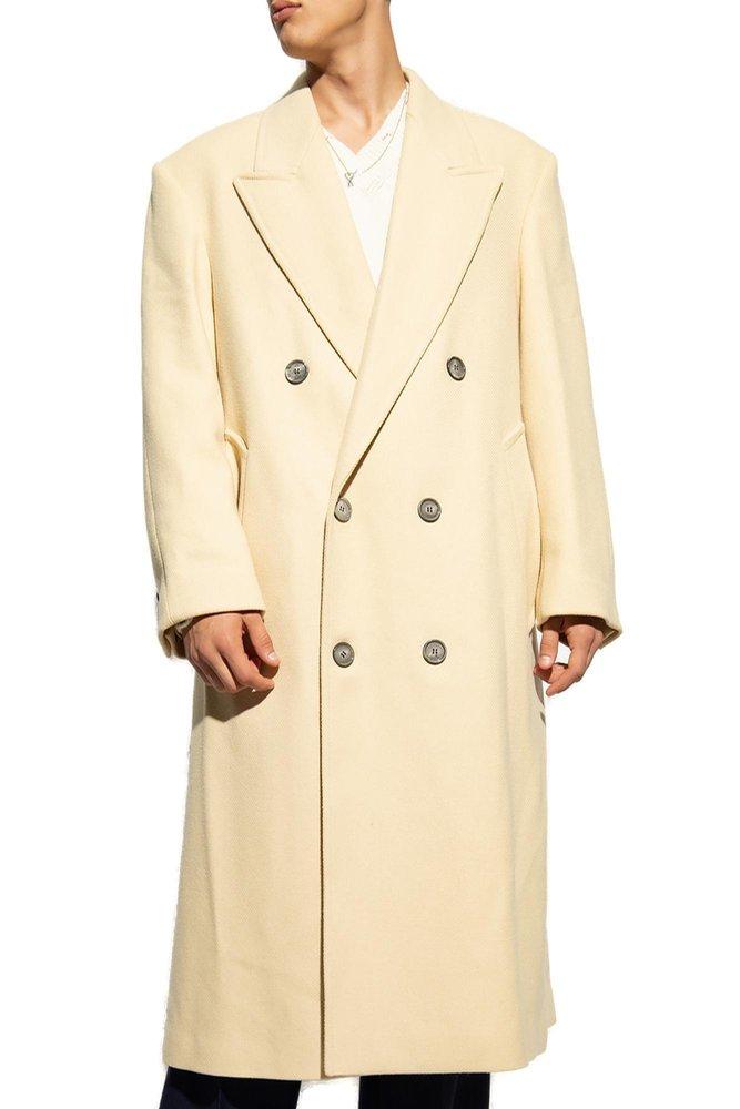 Ami camel sales coat