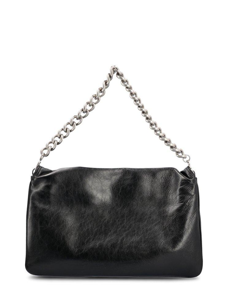 Chanel Black Lambskin Leather Large Ultimate Soft Bag - Yoogi's Closet
