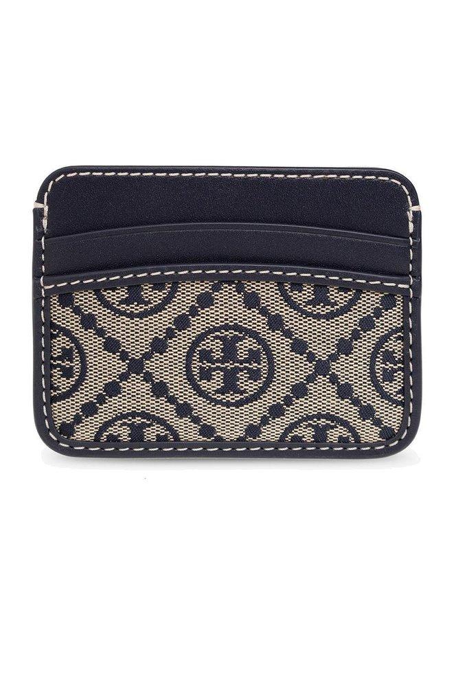 Tory Burch T Monogram Card Holder in Black Lyst
