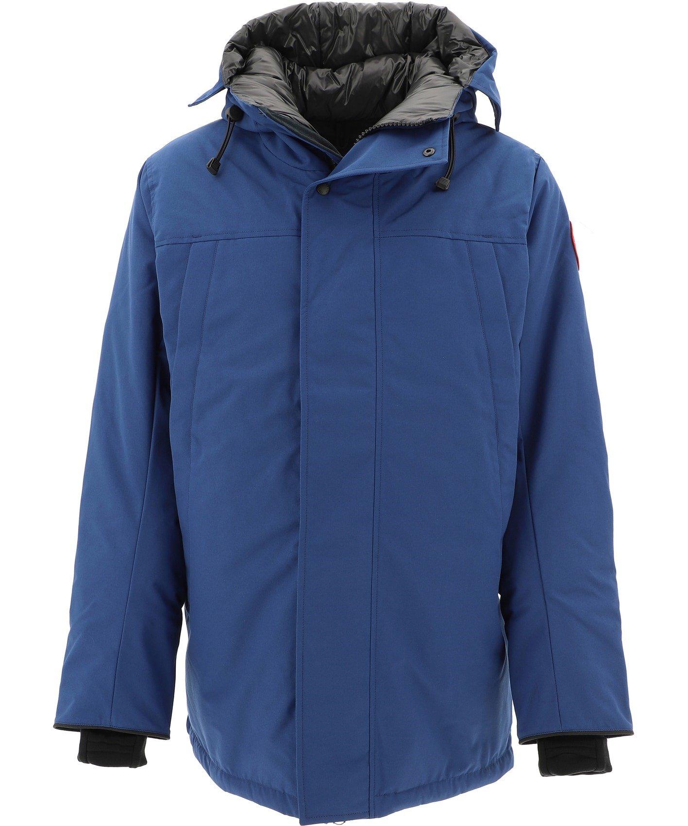 Canada Goose Fleece Sanford Down Parka in Blue for Men - Lyst