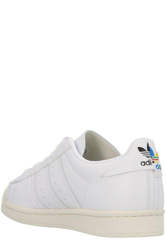 adidas Originals Superstar Lace-up Sneakers in White | Lyst