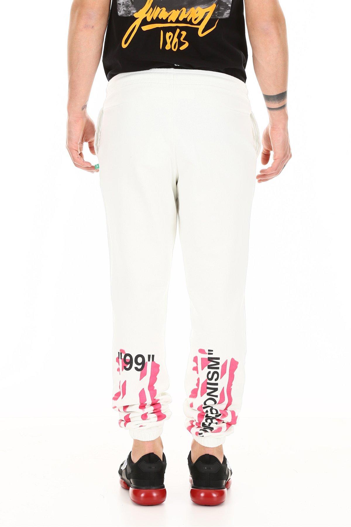 off white impressionism pants