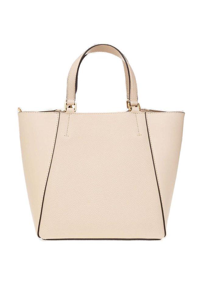 Tory Burch Robinson Textured Leather Tote- Cardamom 