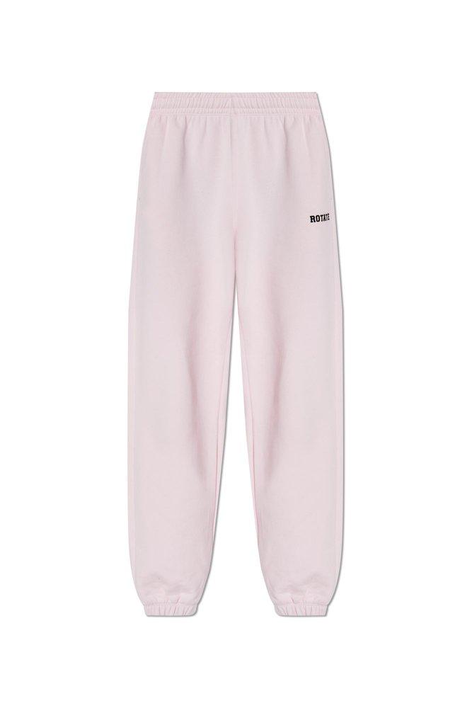 パンツ ROTATE JOGGING PANTS WITH LOGO Sweatpants With Logo Black - ROTATE Birger Christensen