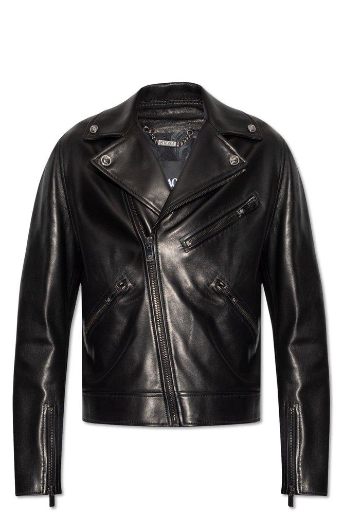 Versace Leather jackets for Men | Online Sale up to 60% off