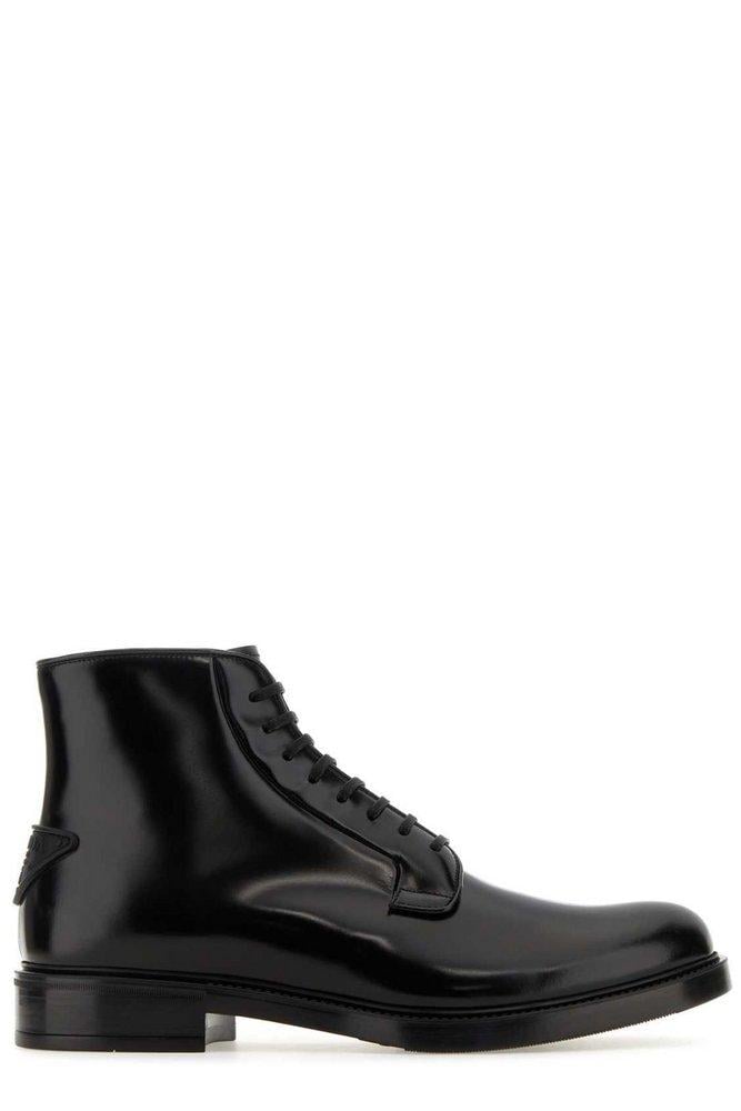 Prada ankle hot sale boots mens