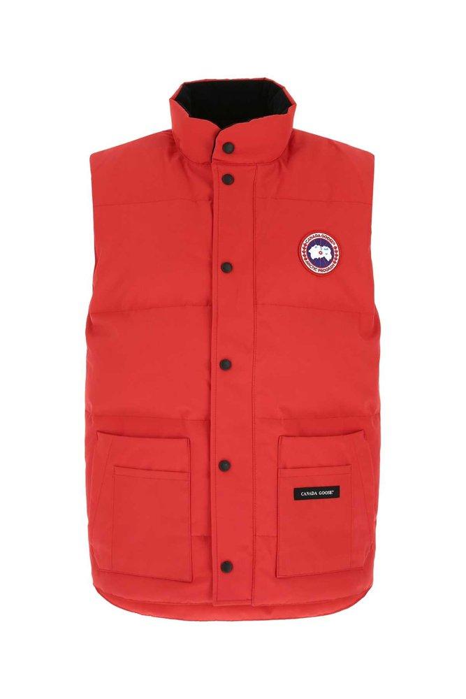 canada goose bodywarmer red