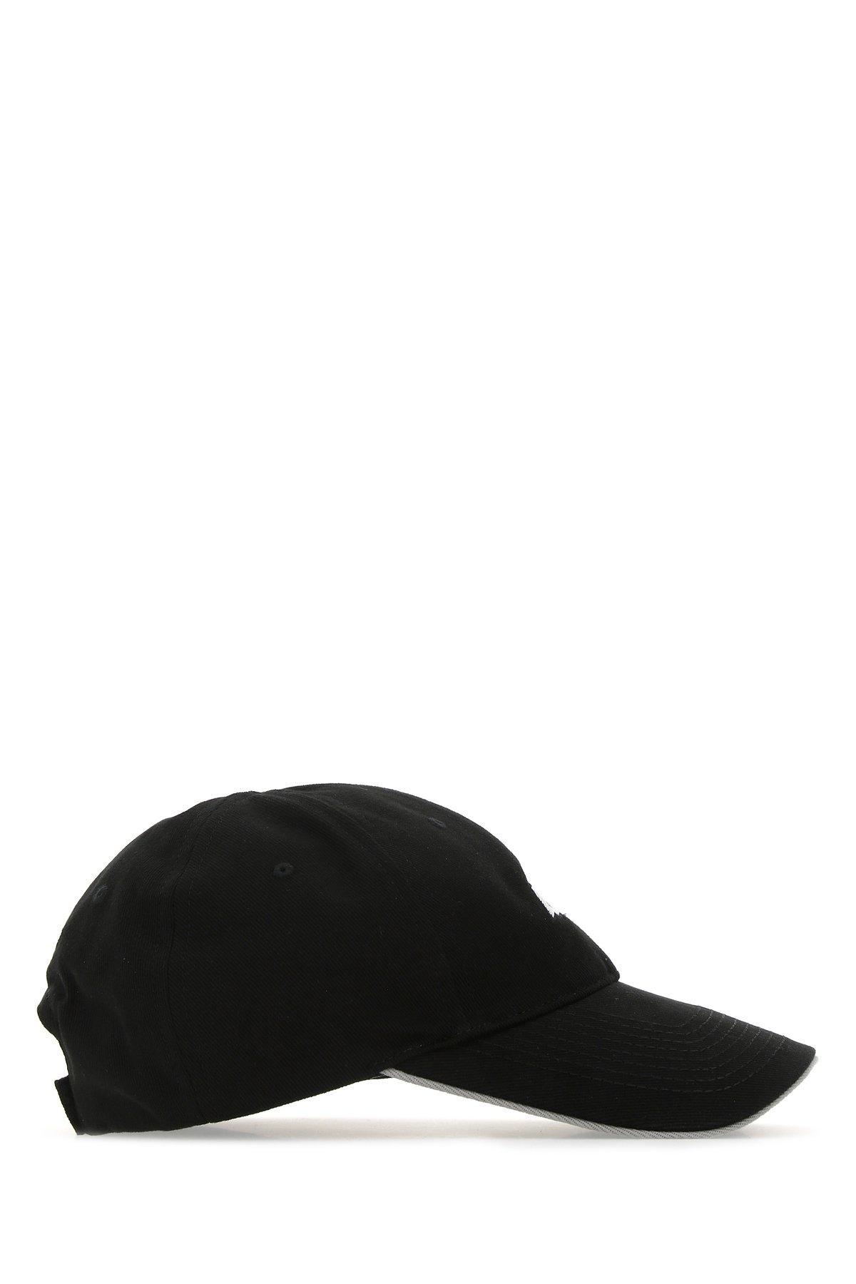 Balenciaga Cotton Blncg Baseball Cap in Black for Men - Save 13% - Lyst