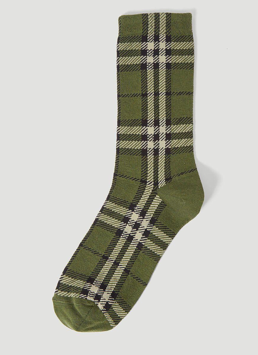 burberry print socks