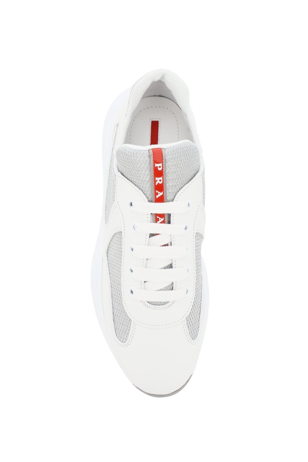 prada trainers womens white