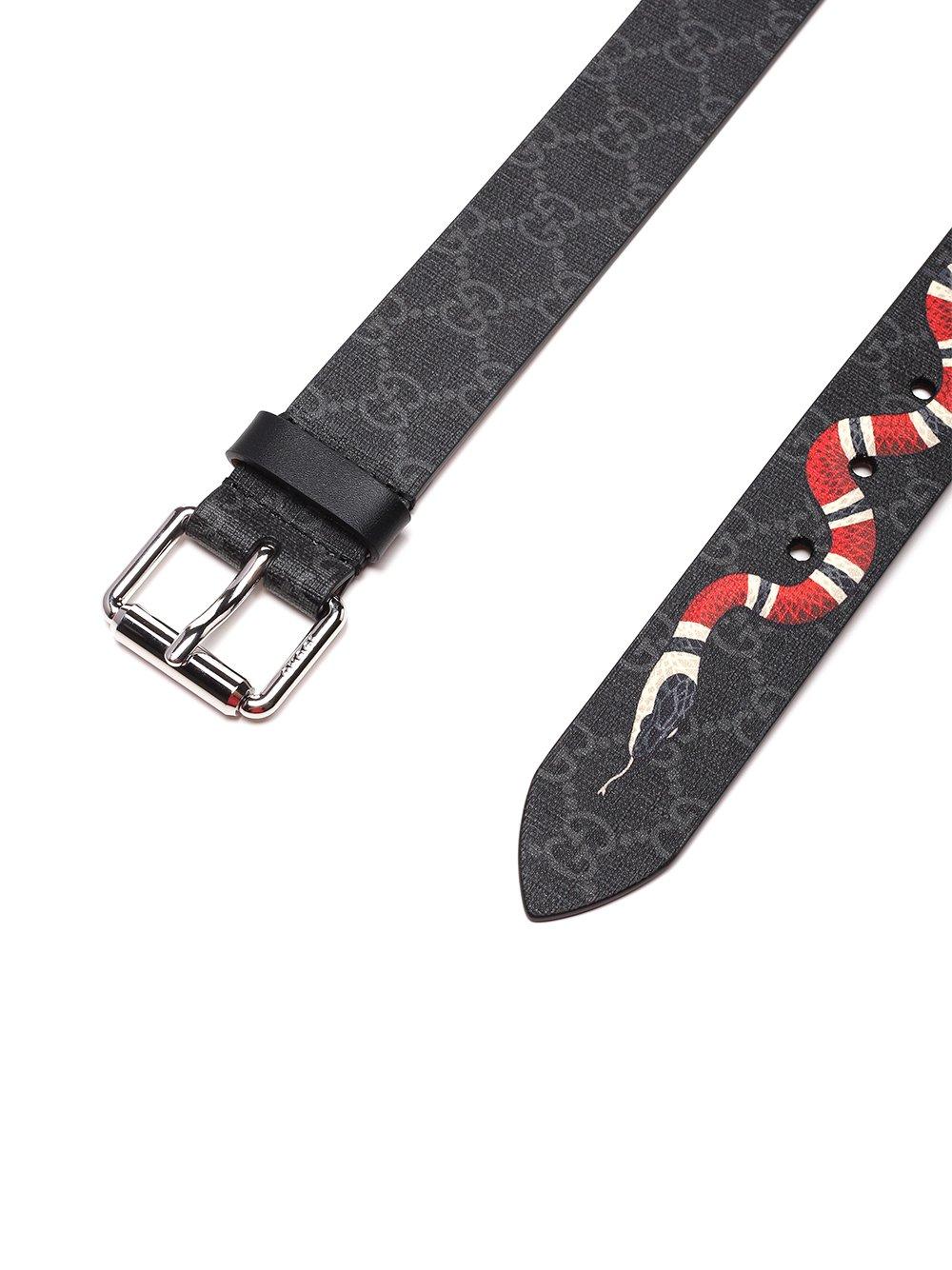Gucci Leather Belt With Snake in Black for Men - Save 31% - Lyst