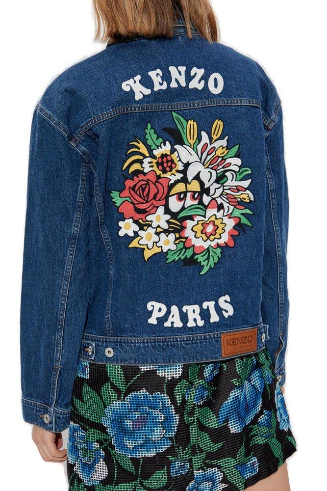 KENZO Jean and denim jackets for Women | Online Sale up to