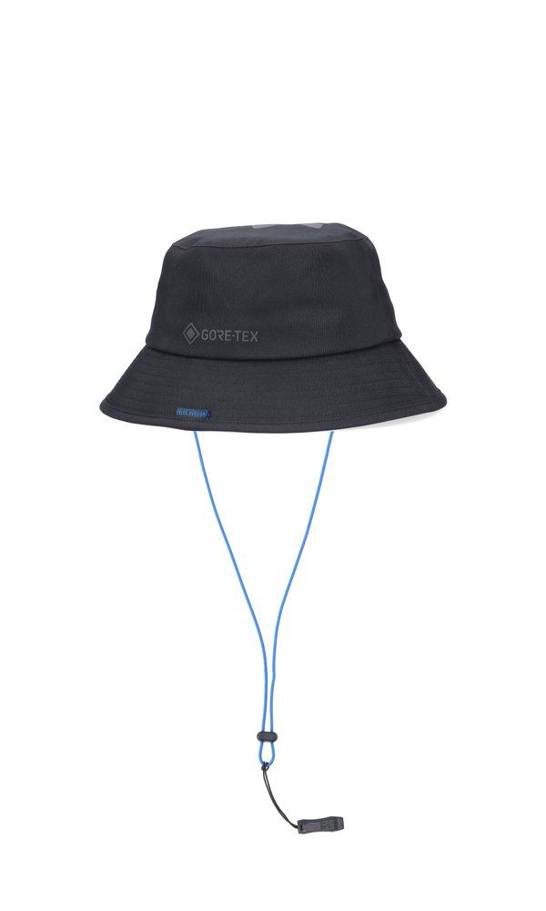 adidas Logo Printed Drawstring Bucket Hat in Black for Men | Lyst