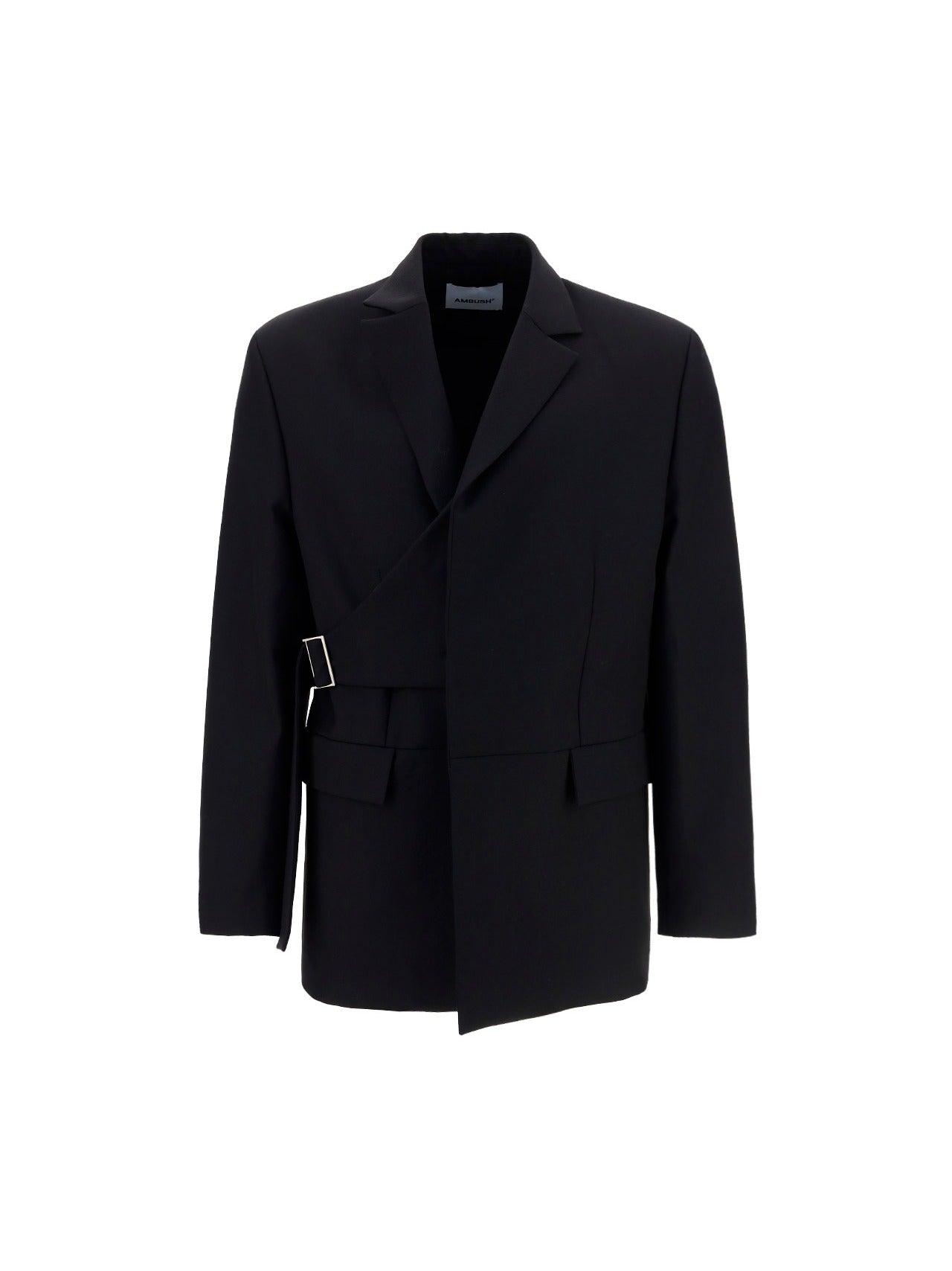 Ambush Wrap Belted Blazer in Black for Men | Lyst