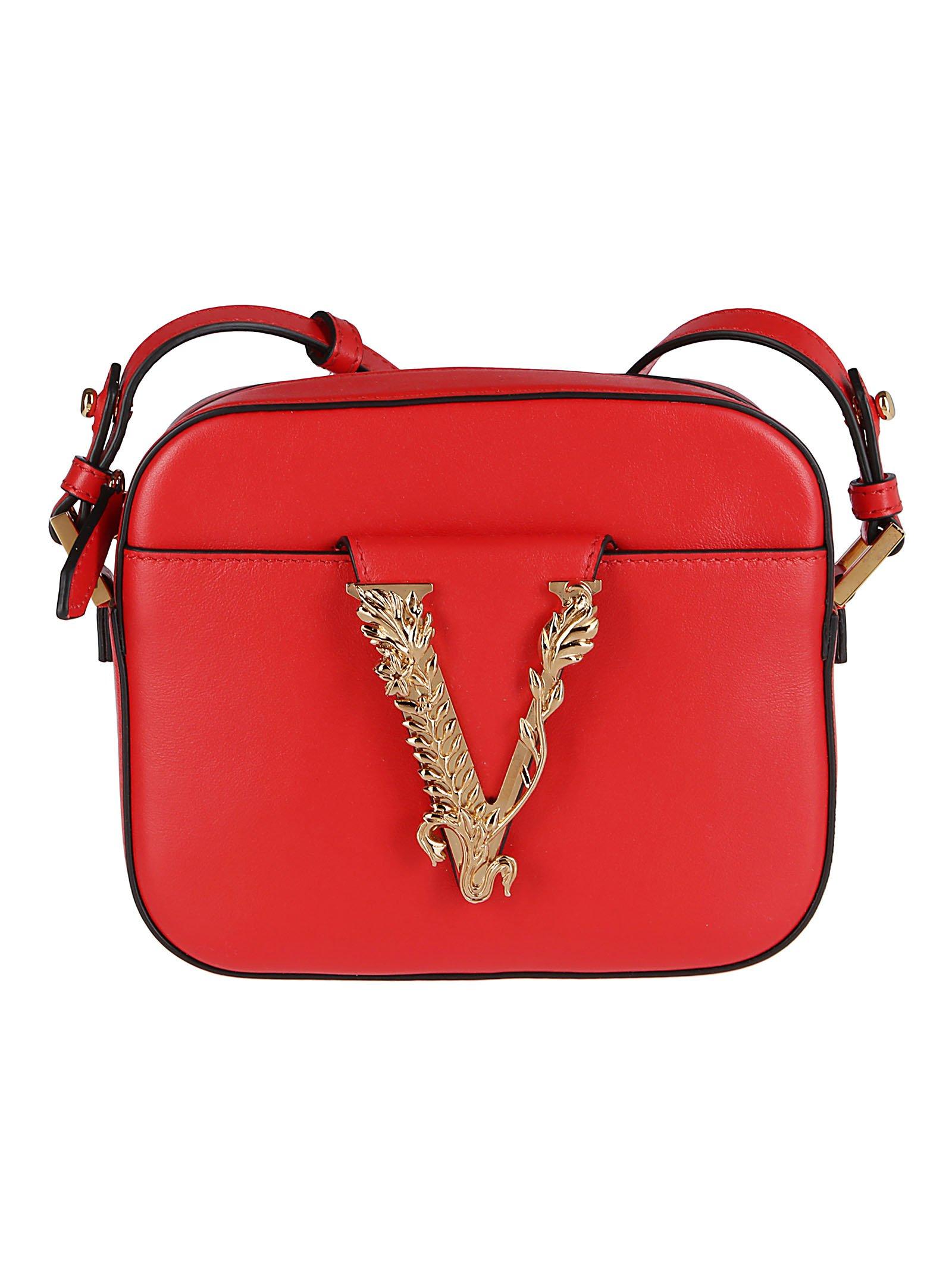 versace bag red