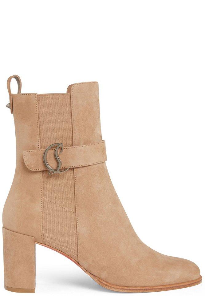 Christian louboutin tan boots outlet