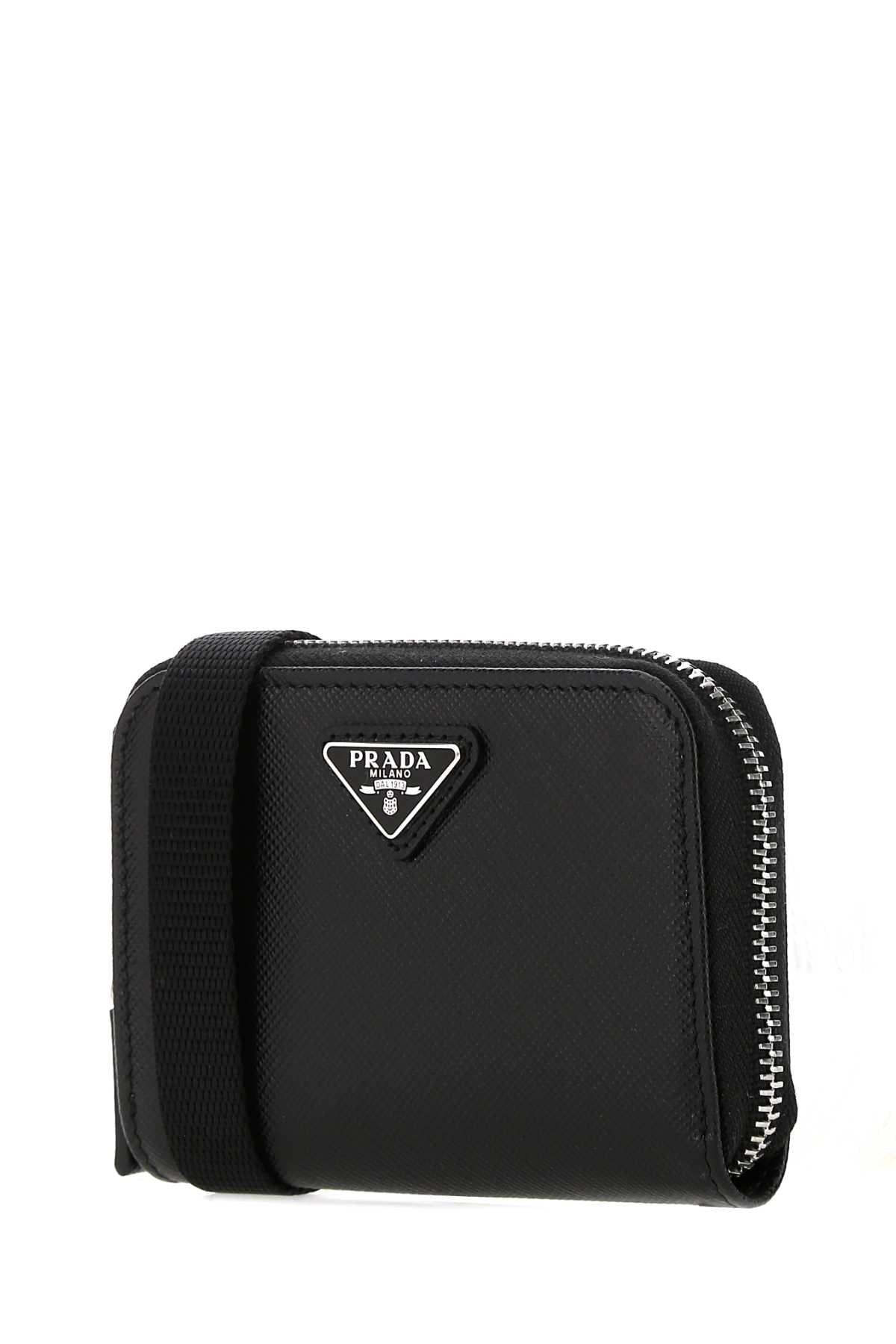 black prada card holder