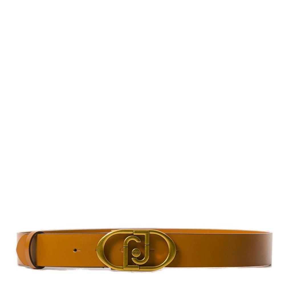 Liu Jo Lapuffy Belt in Natural | Lyst