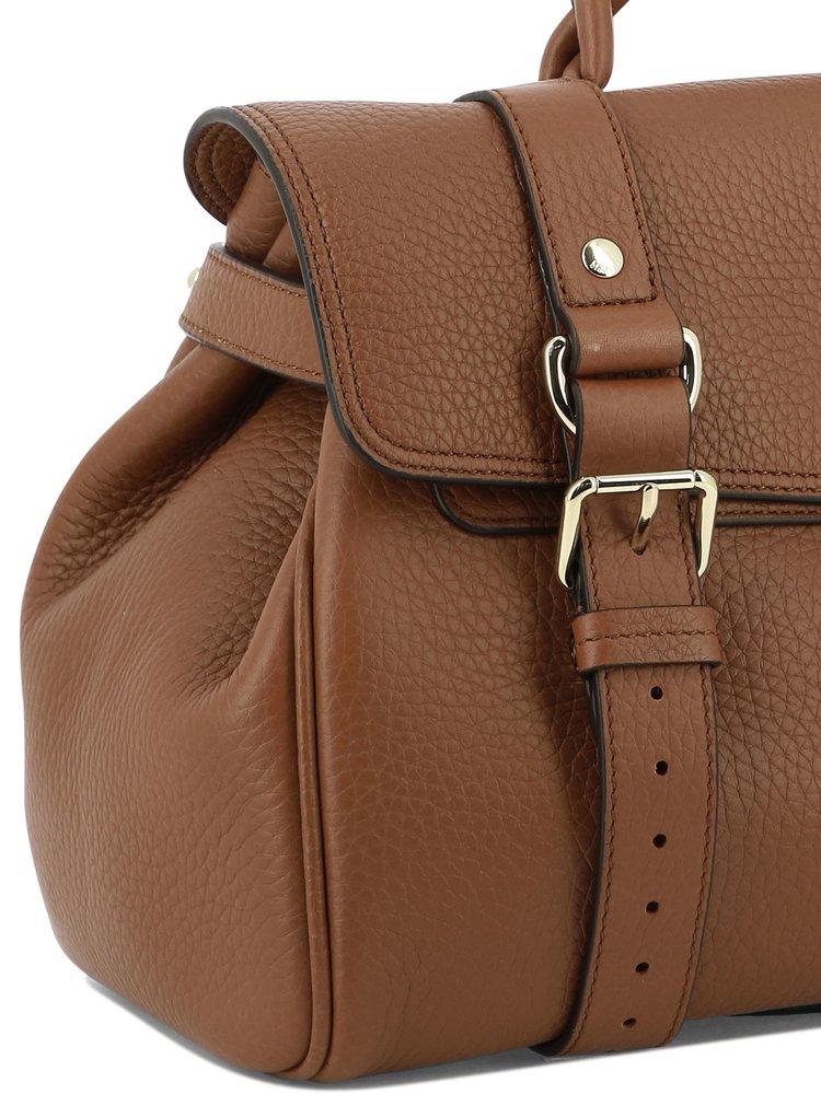 Mulberry Alexa Twist-lock Crossbody Bag in Brown