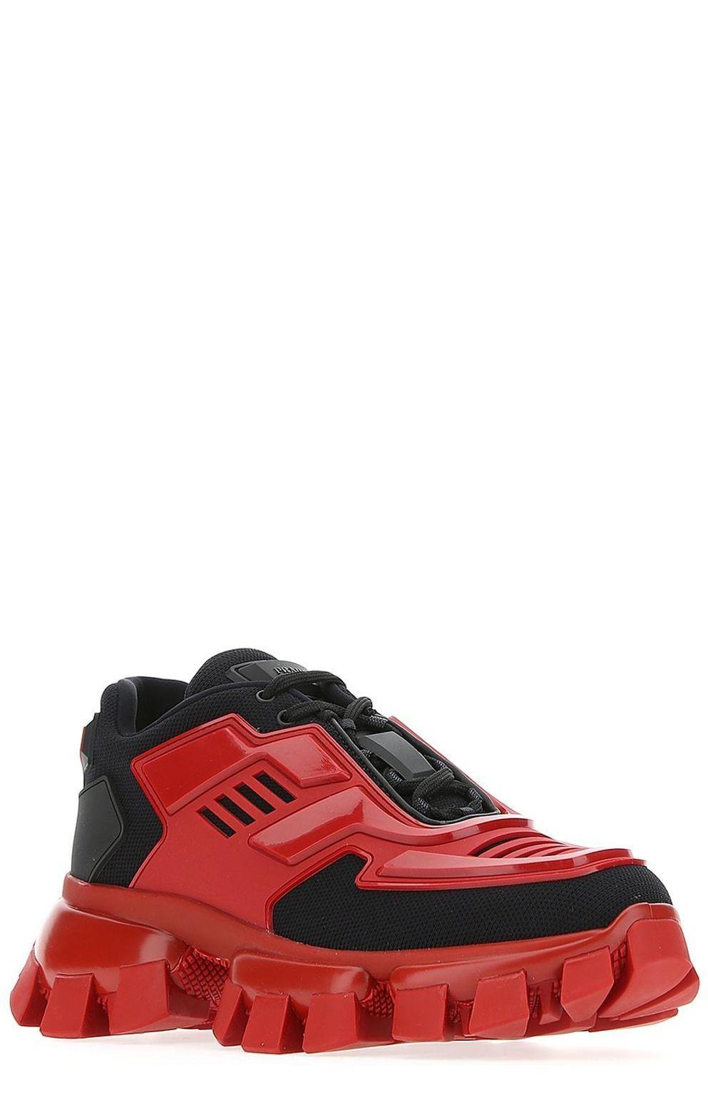Prada Cloudbust Thunder Sneakers in Red | Lyst