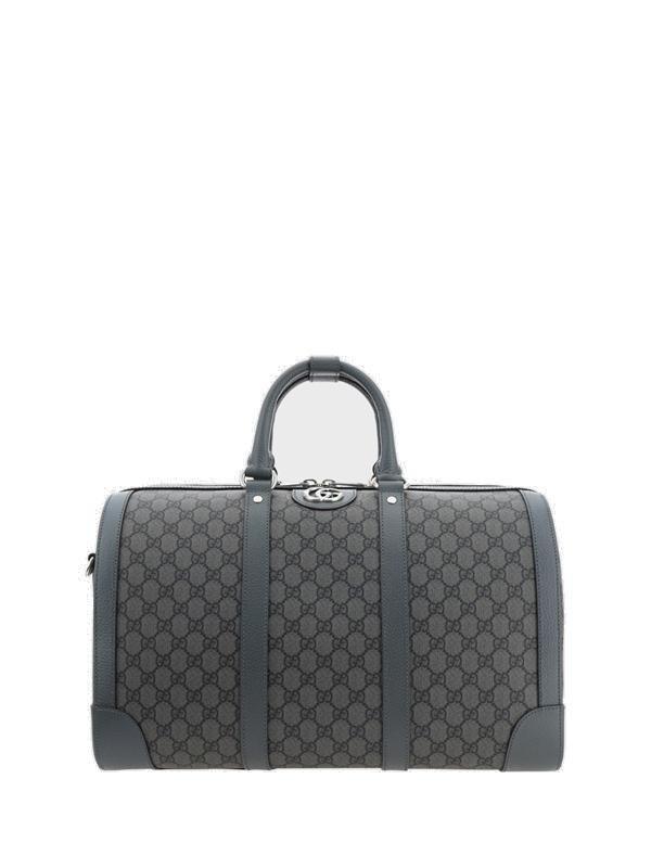 Gucci Ophidia All-over GG Stamped Small Duffle Bag in Gray for Men