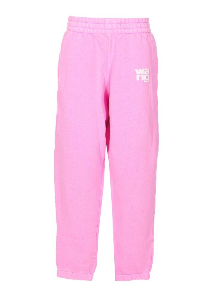 kupon Først favor Alexander Wang Puff Logo Sweatpants in Pink | Lyst