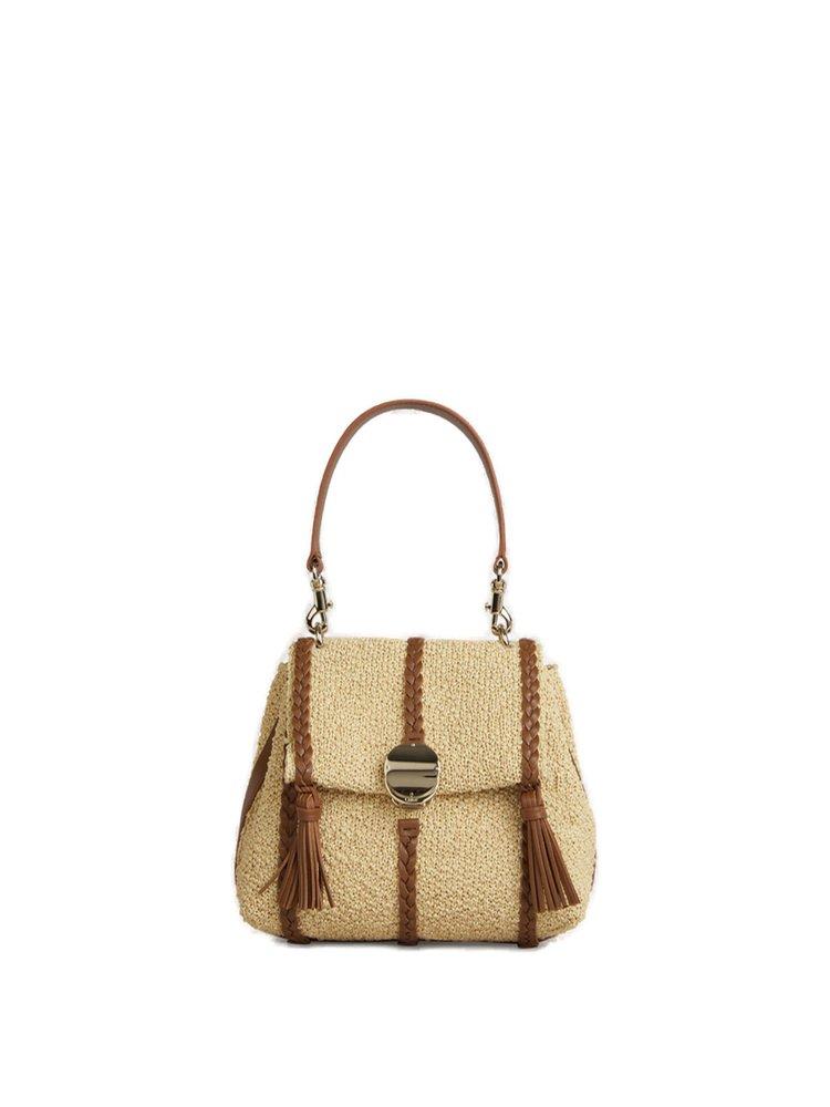 Chloé Mini Penelope Shoulder Bag in Natural | Lyst UK