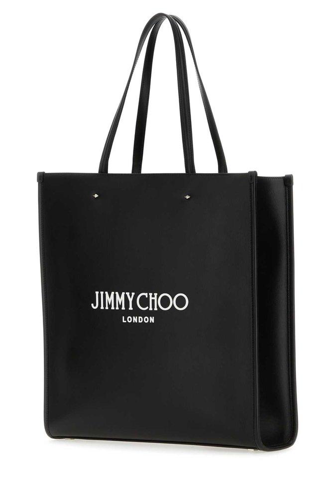Jimmy Choo N/S logo-print Tote Bag - Farfetch