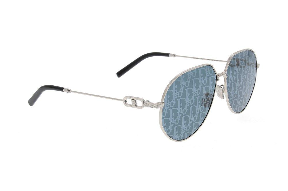 Dior Cd Link A1u Pilot Sunglasses in Blue for Men | Lyst