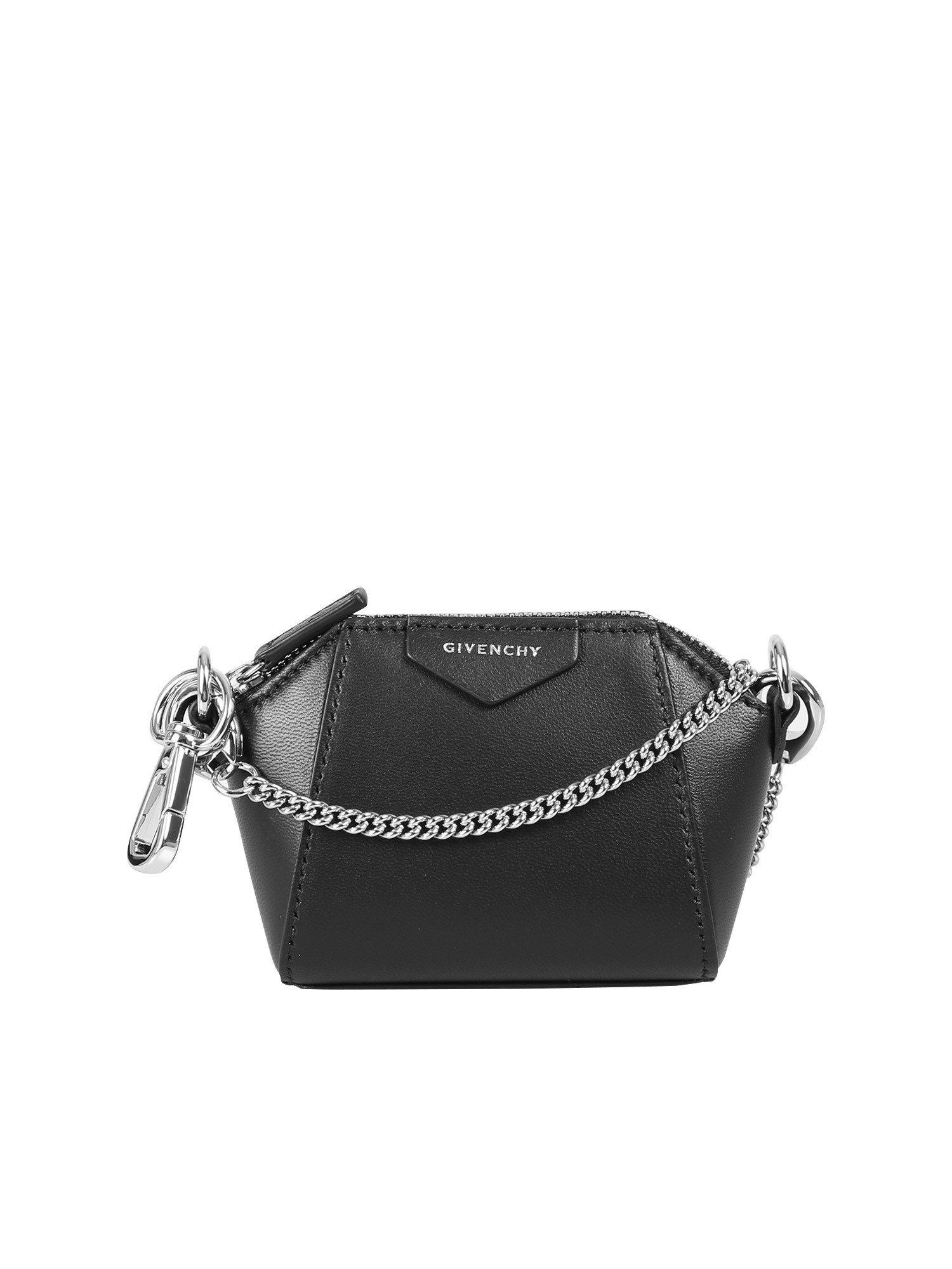 Givenchy Leather Baby Antigona Crossbody Bag in Black - Lyst