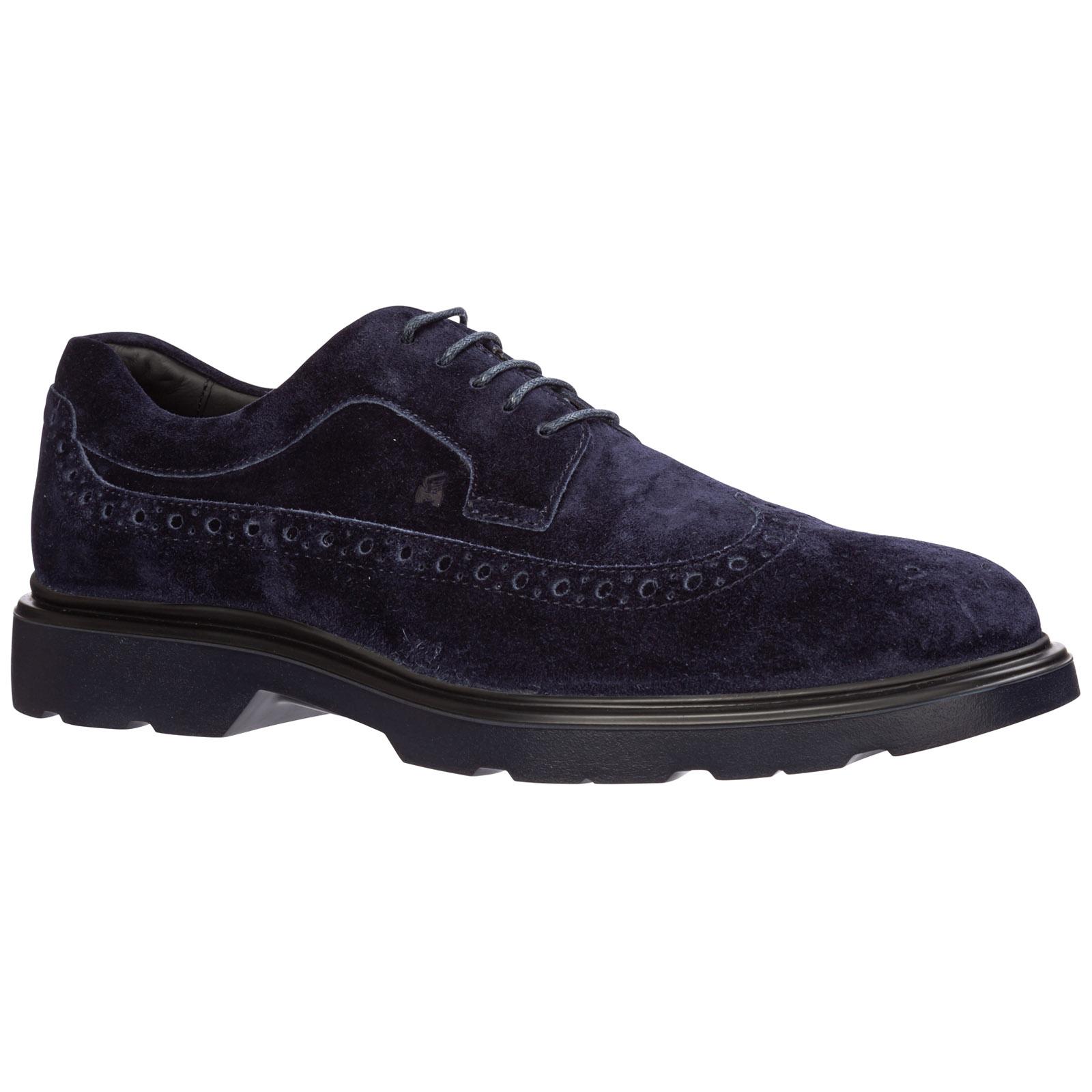 Hogan Leather Route Brogue Lace-up 