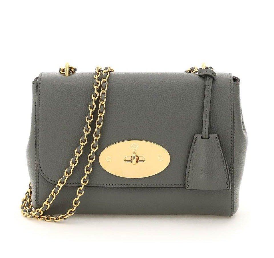 Mulberry Lily Small Shoulder Bag in Gray | Lyst