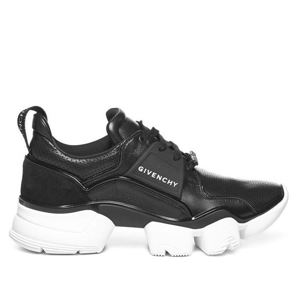 Givenchy Leather Jaw Chunky Sneakers in Black for Men - Lyst