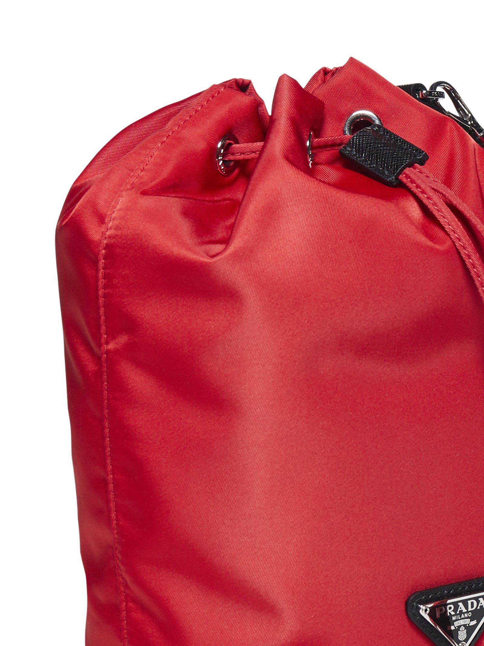 prada sailcloth drawstring bag