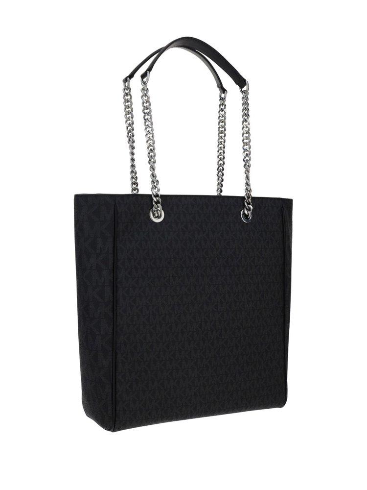 Michael Kors Blaire Monogram Large Tote Bag in Black Lyst